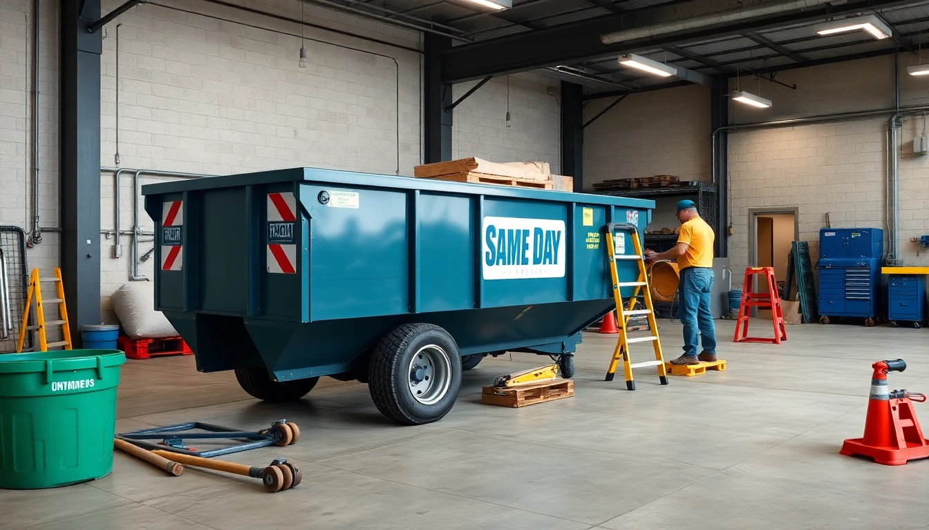 Same Day Dumpster Rental